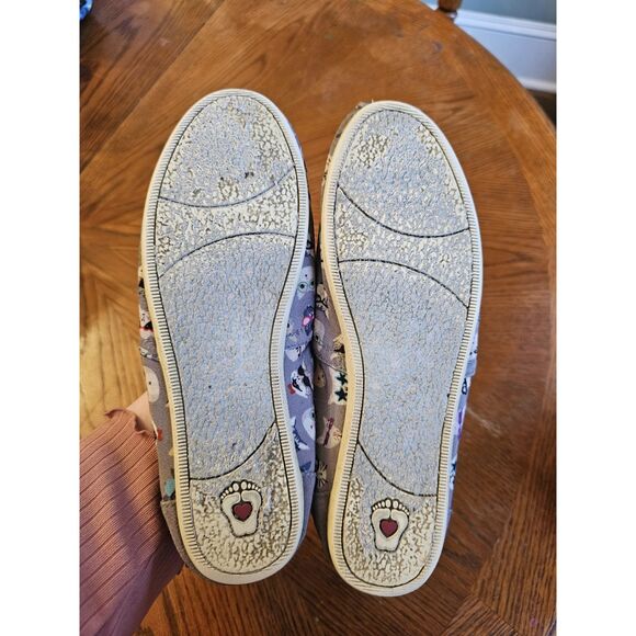 Bobs Foam Skechers Shoes Womens 7.5 Kitty Smarts Slip On Gray 34393 Cat Quirky - Picture 3 of 8